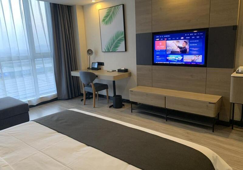 בית מלון כפרי Thank Inn Chain Heze Yuncheng East Shuihu Road Government Affairs Center