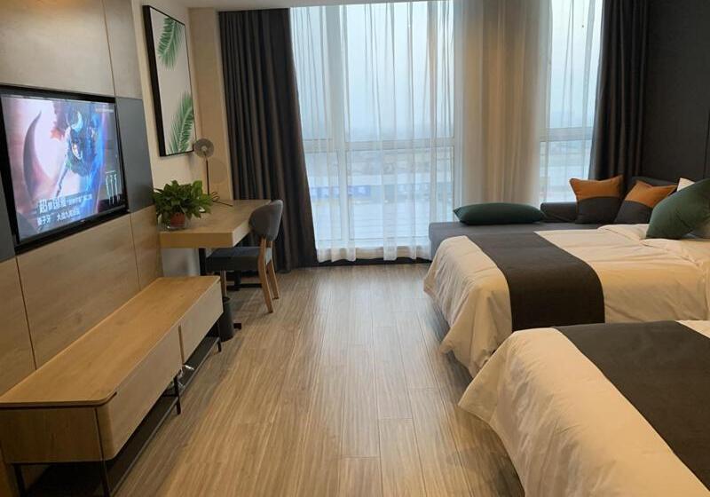 בית מלון כפרי Thank Inn Chain Heze Yuncheng East Shuihu Road Government Affairs Center