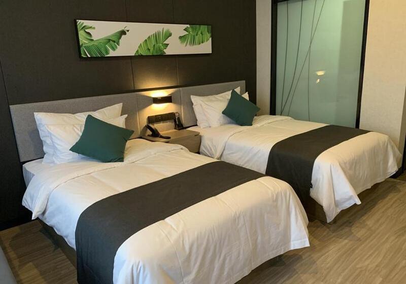 בית מלון כפרי Thank Inn Chain Heze Yuncheng East Shuihu Road Government Affairs Center