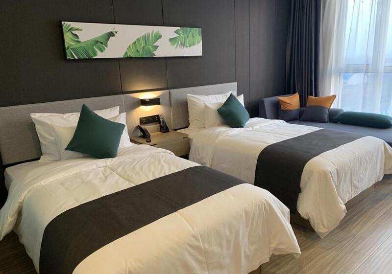 בית מלון כפרי Thank Inn Chain Heze Yuncheng East Shuihu Road Government Affairs Center