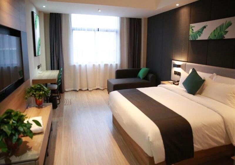 فندق Thank Inn Chain Suqian Hubin New District Santaishan Park