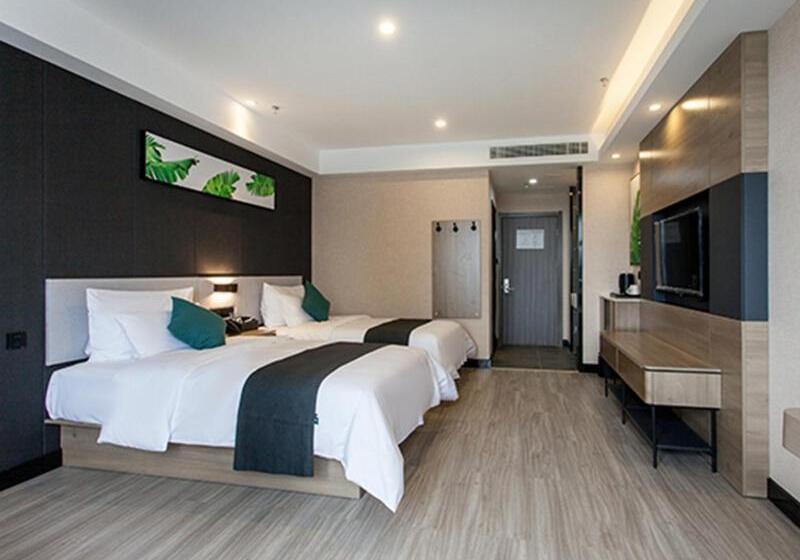 Отель Thank Inn Chain Zibo Beijing Road Muyang Village