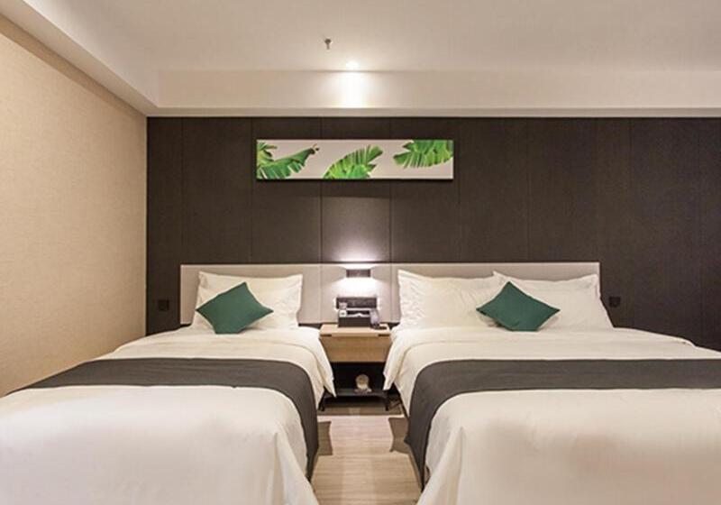 Отель Thank Inn Chain Zibo Beijing Road Muyang Village