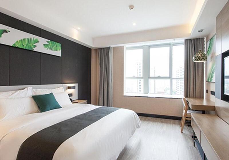 Отель Thank Inn Chain Zibo Beijing Road Muyang Village