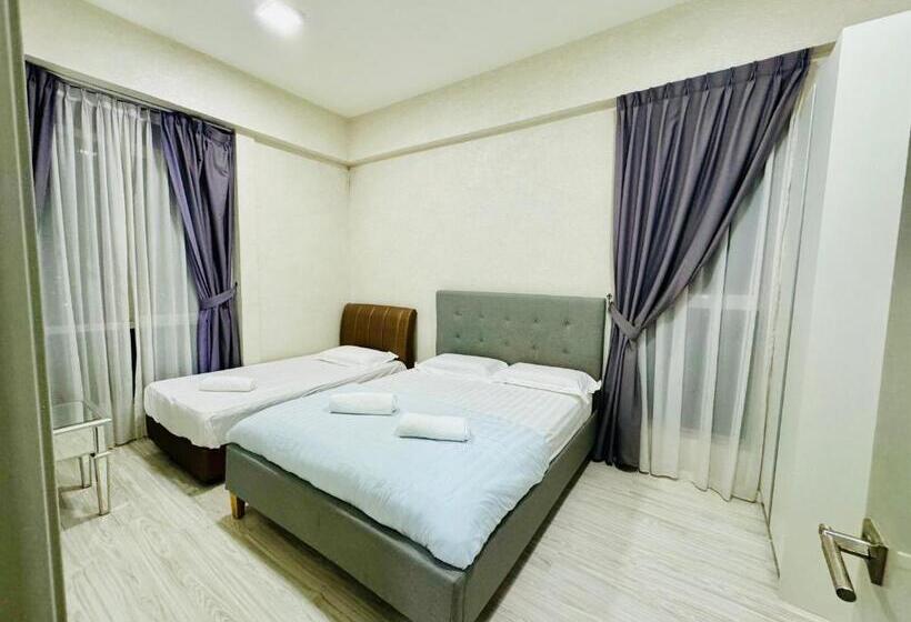 بنسيون Hstay Sutera Avenue 2bedroom By Aida