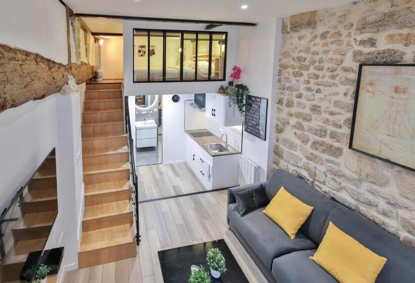 تختخواب و صبحانه New Modern Saint Germain Latin Quarter