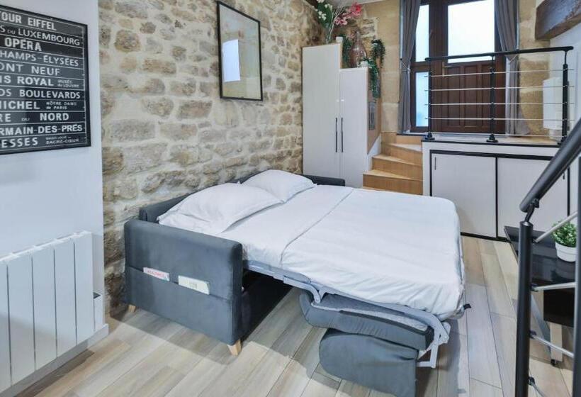 تختخواب و صبحانه New Modern Saint Germain Latin Quarter