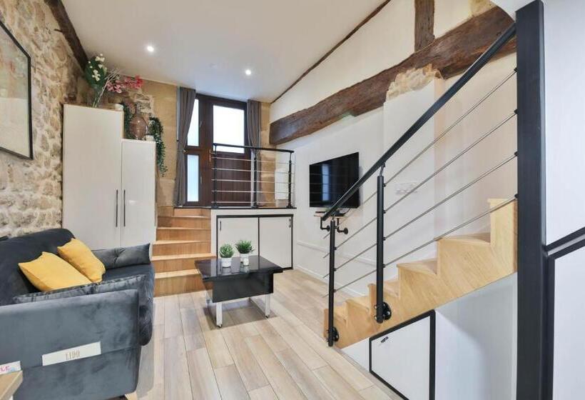 تختخواب و صبحانه New Modern Saint Germain Latin Quarter