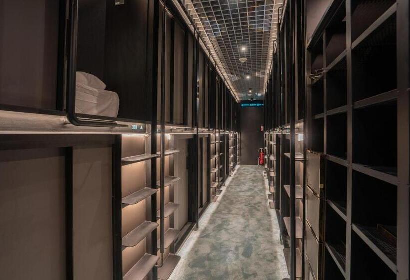 캡슐 호텔 Capsule Transit Sleep Lounge Klia T1   Landside