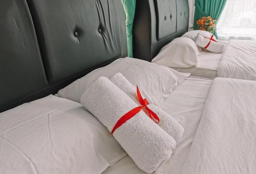 펜션 Inap Idaman 5 With 2 Queen Bed In Kubang Kerian