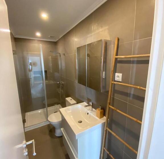 펜션 Carcavelos Beach Shared Serviced Apartment 3