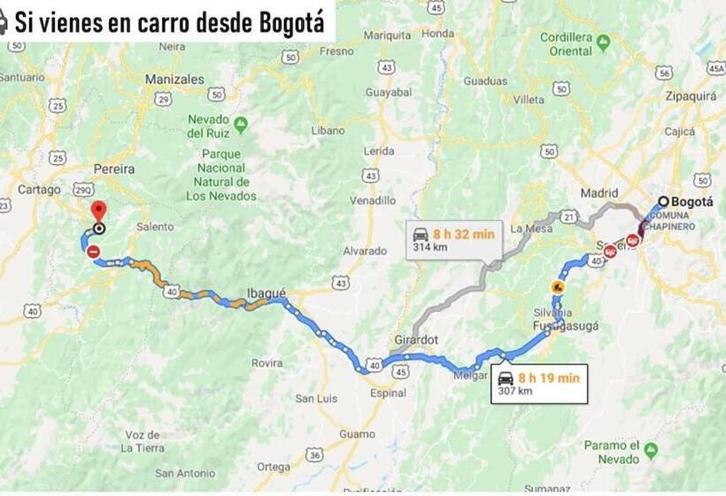 تختخواب و صبحانه Cabaña Privada