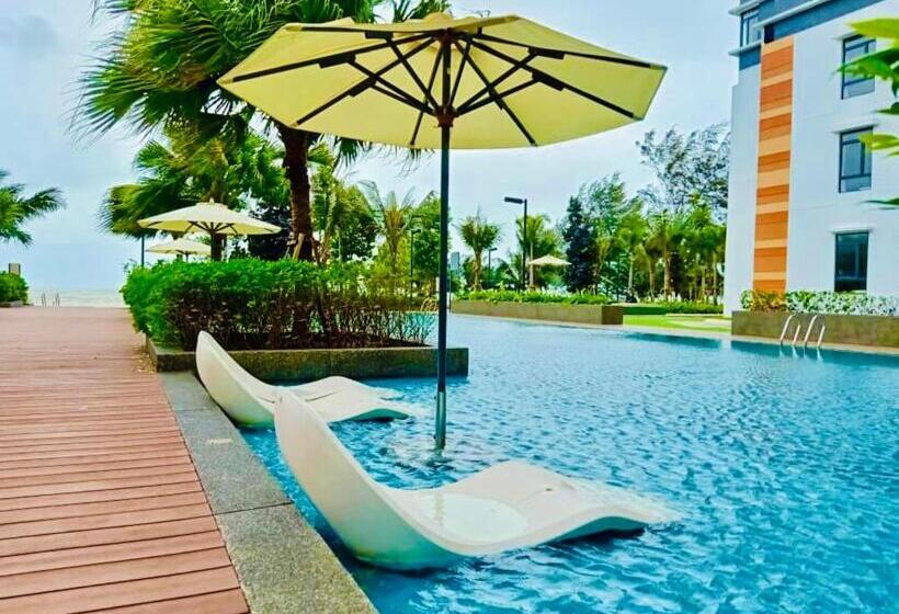 بنسيون Eyu@timurbay Seaview Residence