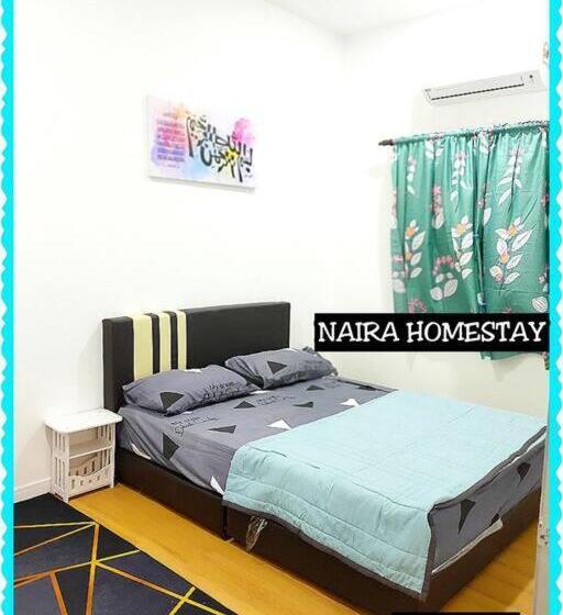 膳宿费 Naira Homestay Kota Bharu ,wakaf Che Yeh 4 Bilik 3 Aircond