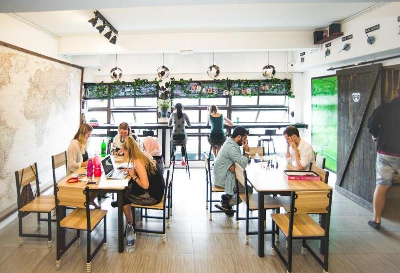 מלון כמוסות Traveller Bunker Hostel