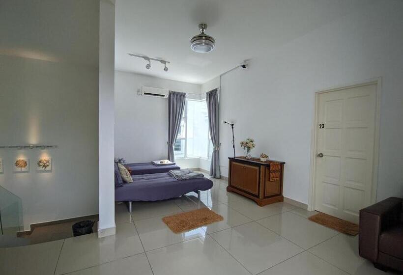 بنسيون Lux Villa 6rm 12 To 22 Pax Wifi Netflix Bbq Steamboat Games Beach Water Park