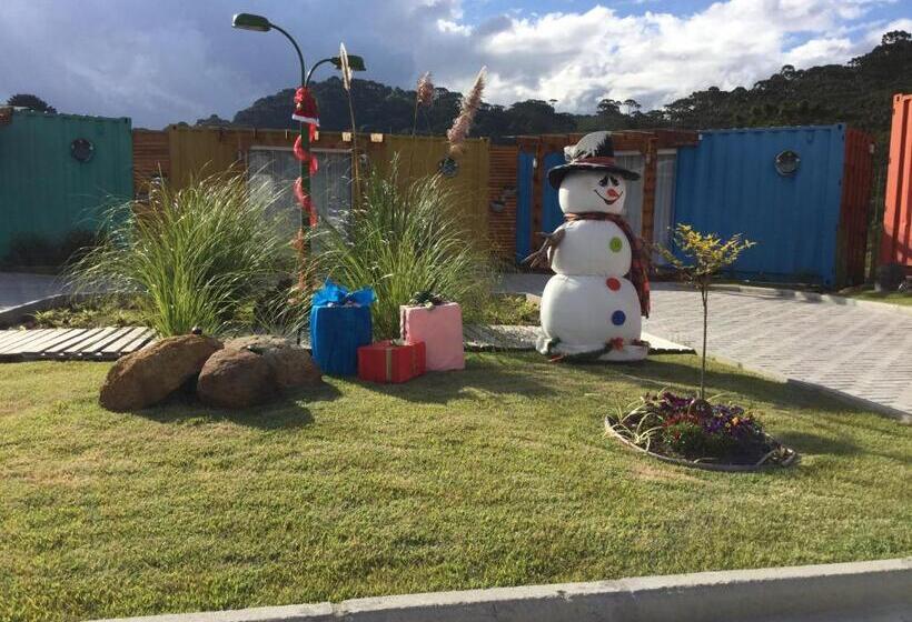 ペンション Villa Dos Ventos Hospedagem Container