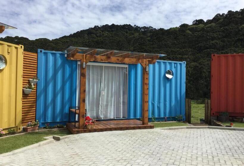 بنسيون Villa Dos Ventos Hospedagem Container