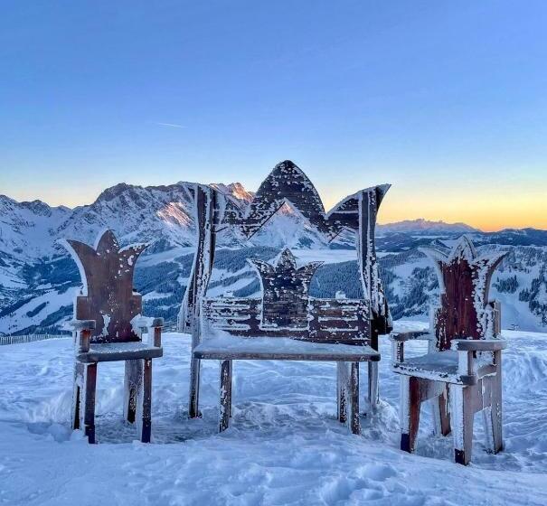 مبيت وإفطار Aparthotel Bergtraum