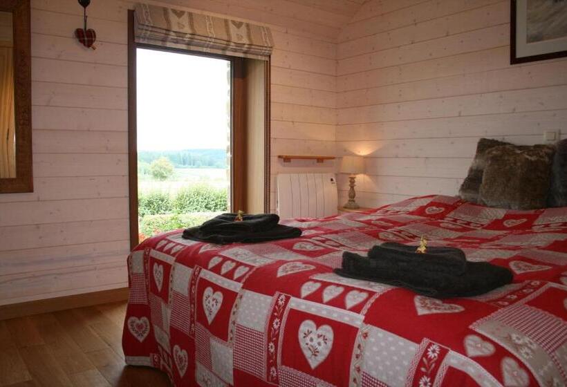 مبيت وإفطار Chambres D'hôtes Les Trappeurs Silence & Nature