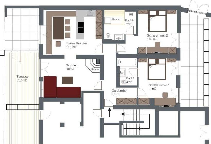 هتل Bühlhof Appartements