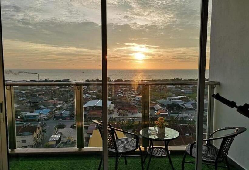 צימר Sekinchan Seaview Homestay 7 High View