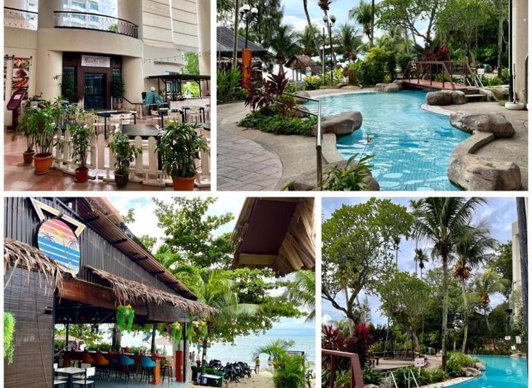 بنسيون Seaview Deluxe@rainbow Paradise Tg Bungah 4 6pax