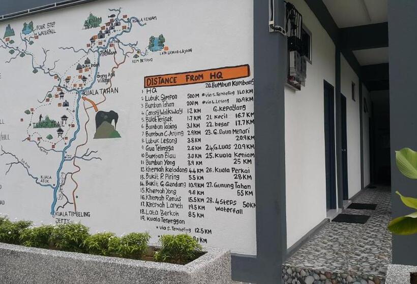 膳宿费 Tebing Guest House Taman Negara Malaysia Kuala Tahan