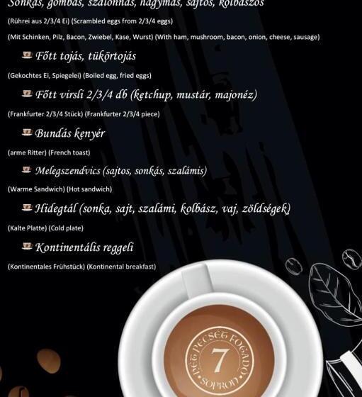 住宿加早餐 Hét Pecsét Fogadó étterem