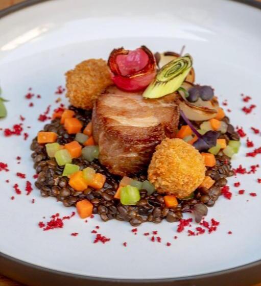 민박 Imola Udvarház Dessert