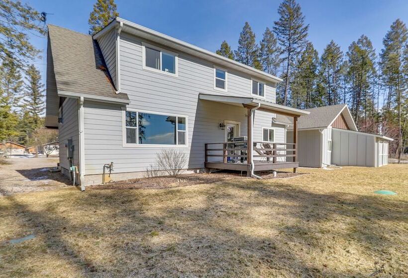 Bigfork Home W/ Fire Pit: Steps To Flathead River!