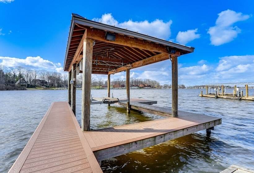 House On Paw Paw Lake W/ Private Dock!