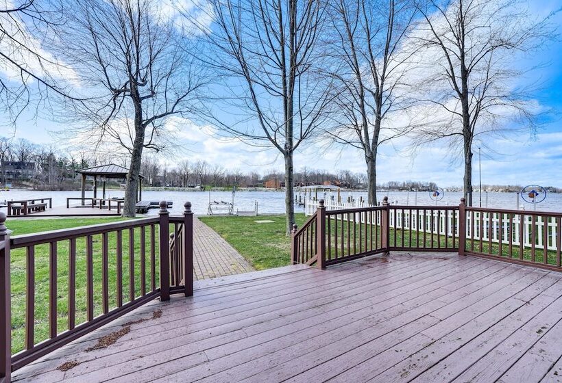 House On Paw Paw Lake W/ Private Dock!