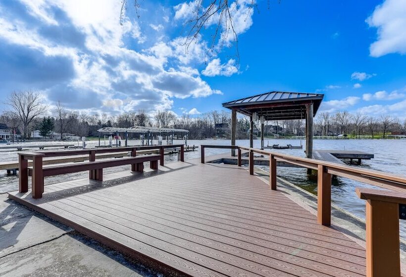 House On Paw Paw Lake W/ Private Dock!