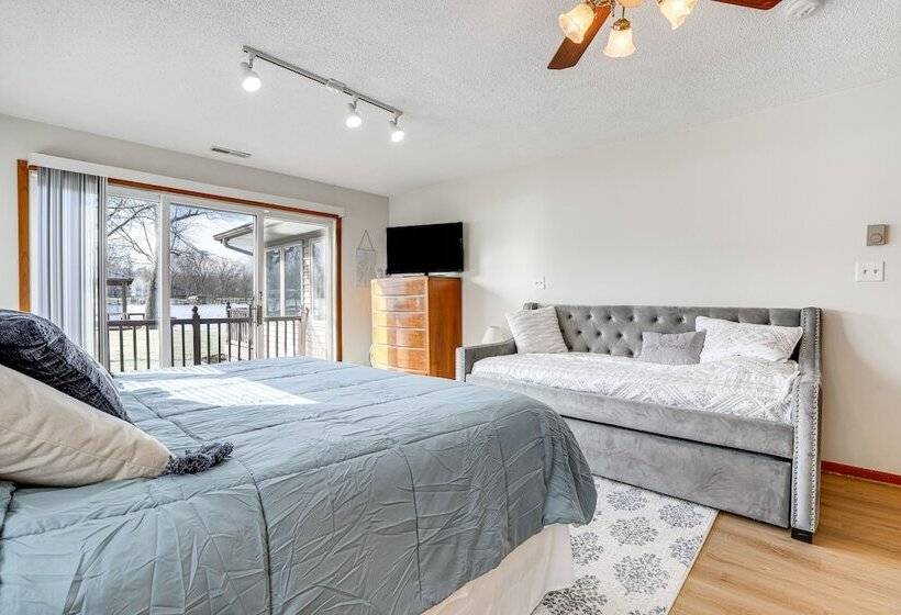 House On Paw Paw Lake W/ Private Dock!