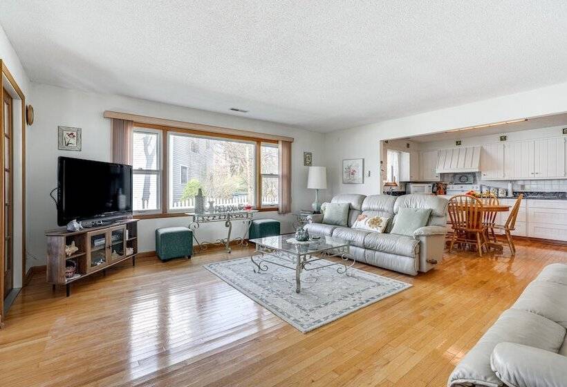 House On Paw Paw Lake W/ Private Dock!