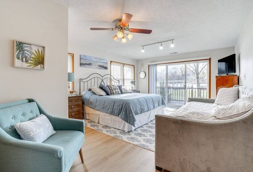 House On Paw Paw Lake W/ Private Dock!