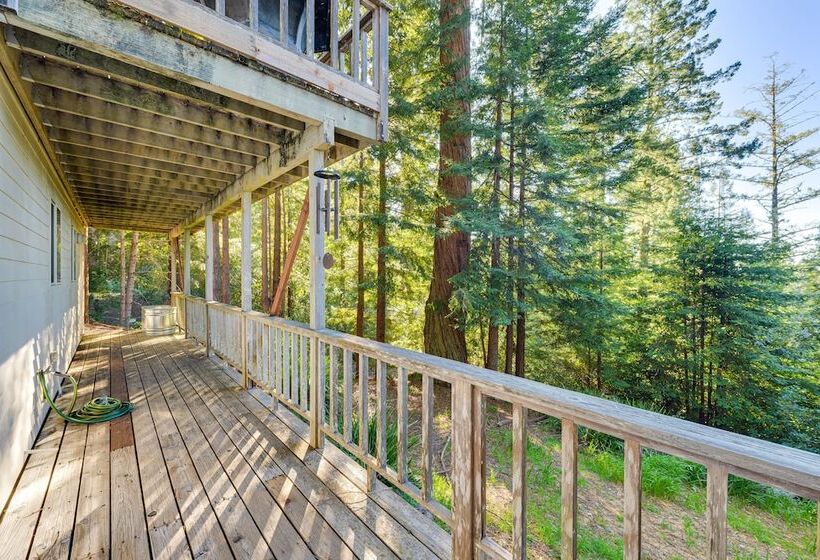 Coastal Norcal Sanctuary W/ Ocean & Redwoods Views