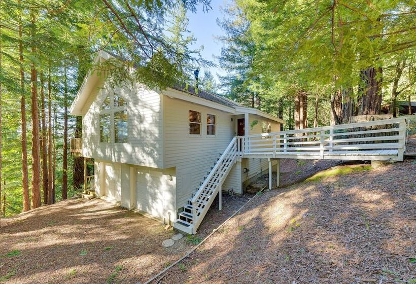 Coastal Norcal Sanctuary W/ Ocean & Redwoods Views