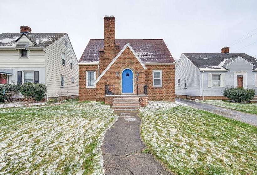 Wfh Friendly Abode W/ Home Gym In Cleveland