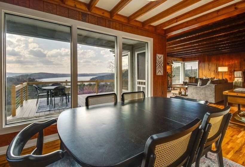 Henderson Cabin W/ Deck & Scenic Lake Views!