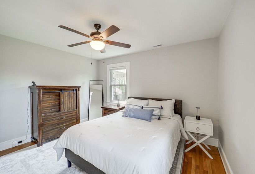 Historic Morganton Home W/ Patio & Fire Pit!