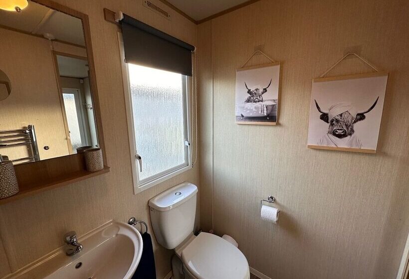 בית מלון כפרי Beautiful 3 Bedroomed Lodge In Mablethorpe