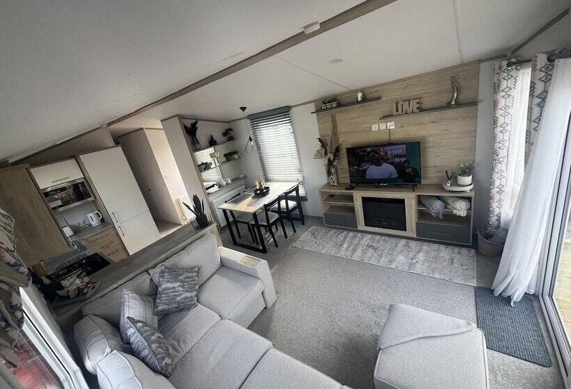 בית מלון כפרי Inviting 3 Bed Lodge In Preston Hot Tub