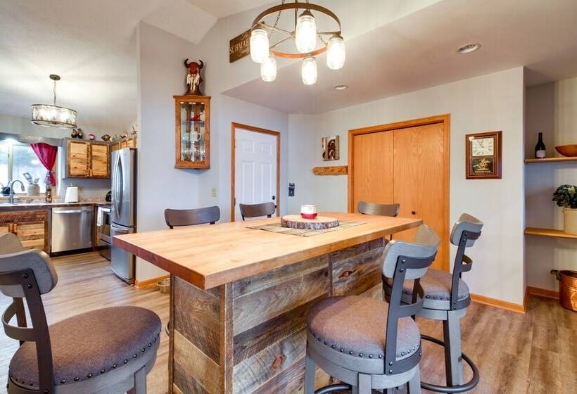 Lakefront Minnesota Home W/ Deck, Dock & Fire Pit