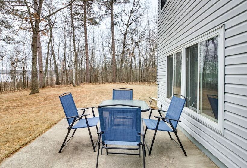 Lakefront Minnesota Home W/ Deck, Dock & Fire Pit