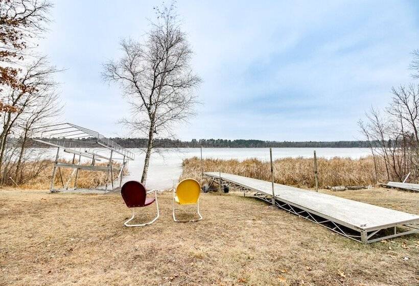 Lakefront Minnesota Home W/ Deck, Dock & Fire Pit