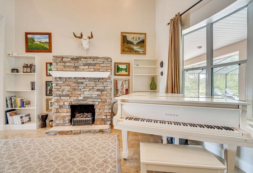 Luxurious Davenport Home W/ Large Pool & Hot Tub!