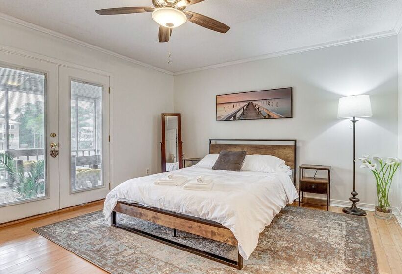 Milton Waterfront Home W/ Dock & Outdoor Kitchen!