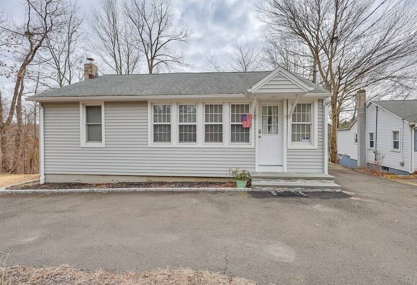 Modern Terryville Cottage W/ Deck & Lake View!